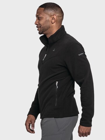Schöffel Athletic fleece jacket ' Hiking Fleece Jk Style Qutang ' in Black
