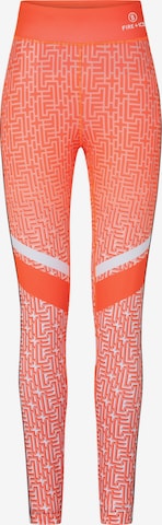 Bogner Fire + Ice Skinny Sporthose 'Christin' in Orange: predná strana