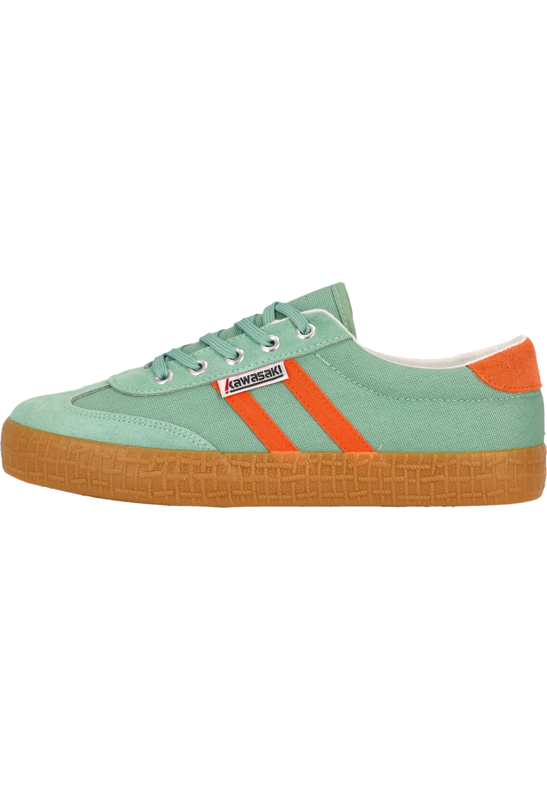 KAWASAKI Sneakers laag 'Fuzion 2.0' in Groen