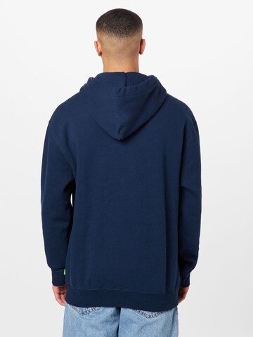 HUF Sweatshirt 'CITY LIGHTS' in Blau