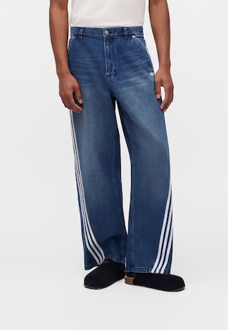 ADIDAS ORIGINALS Baggy Джинсы 'A6' в Синий: спереди