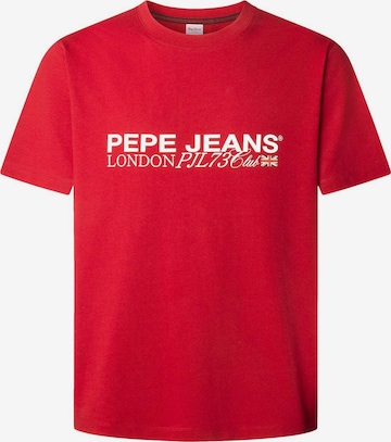 Pepe Jeans Shirt 'Matthew' in Red: front