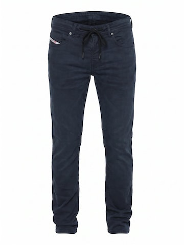 Coupe slim Jean 'THOMMER JOGGJEANS Superstretch & Supersoft' DIESEL en bleu : devant