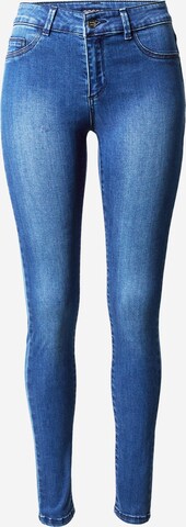 Skinny Jeans de la BONOBO pe albastru: față