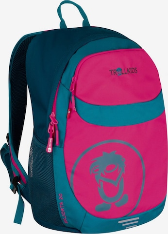 TROLLKIDS Backpack in Pink: front