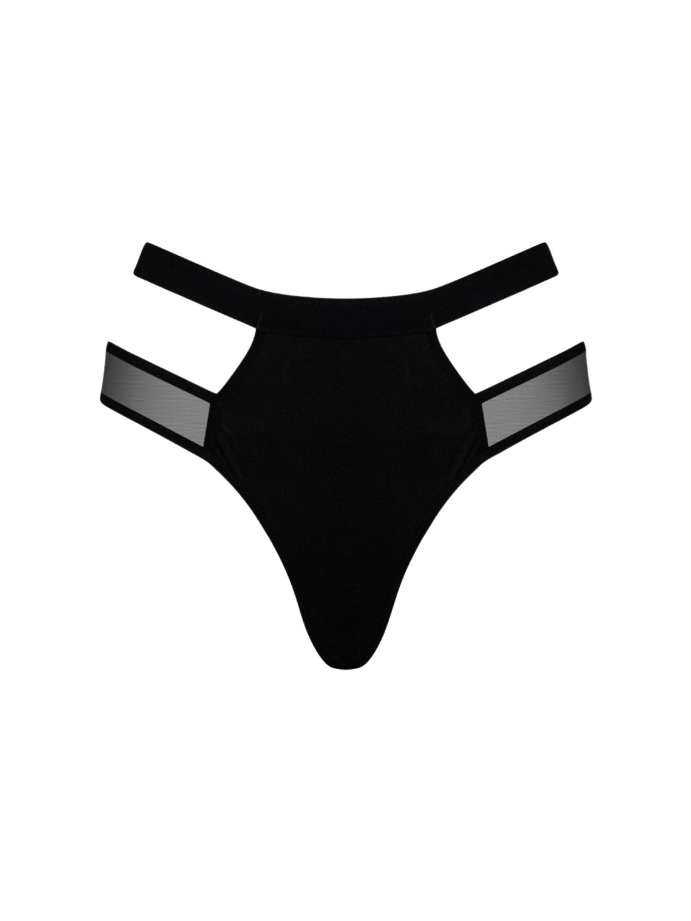 PROMEES Panty 'lydia'‌‌‌‌‌‌‌ in Schwarz: Vorderseite