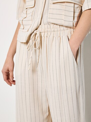 Apricot Wide leg Broek ' ' in Beige