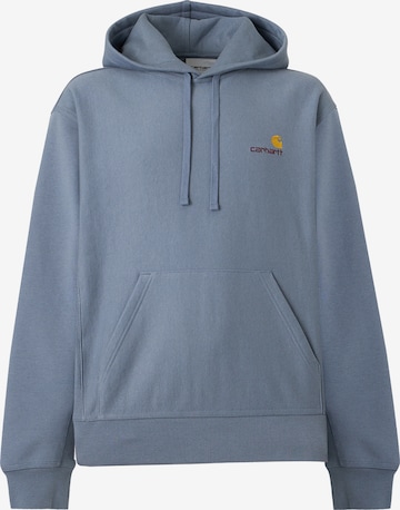 Sweat-shirt 'American Script' Carhartt WIP en bleu : devant