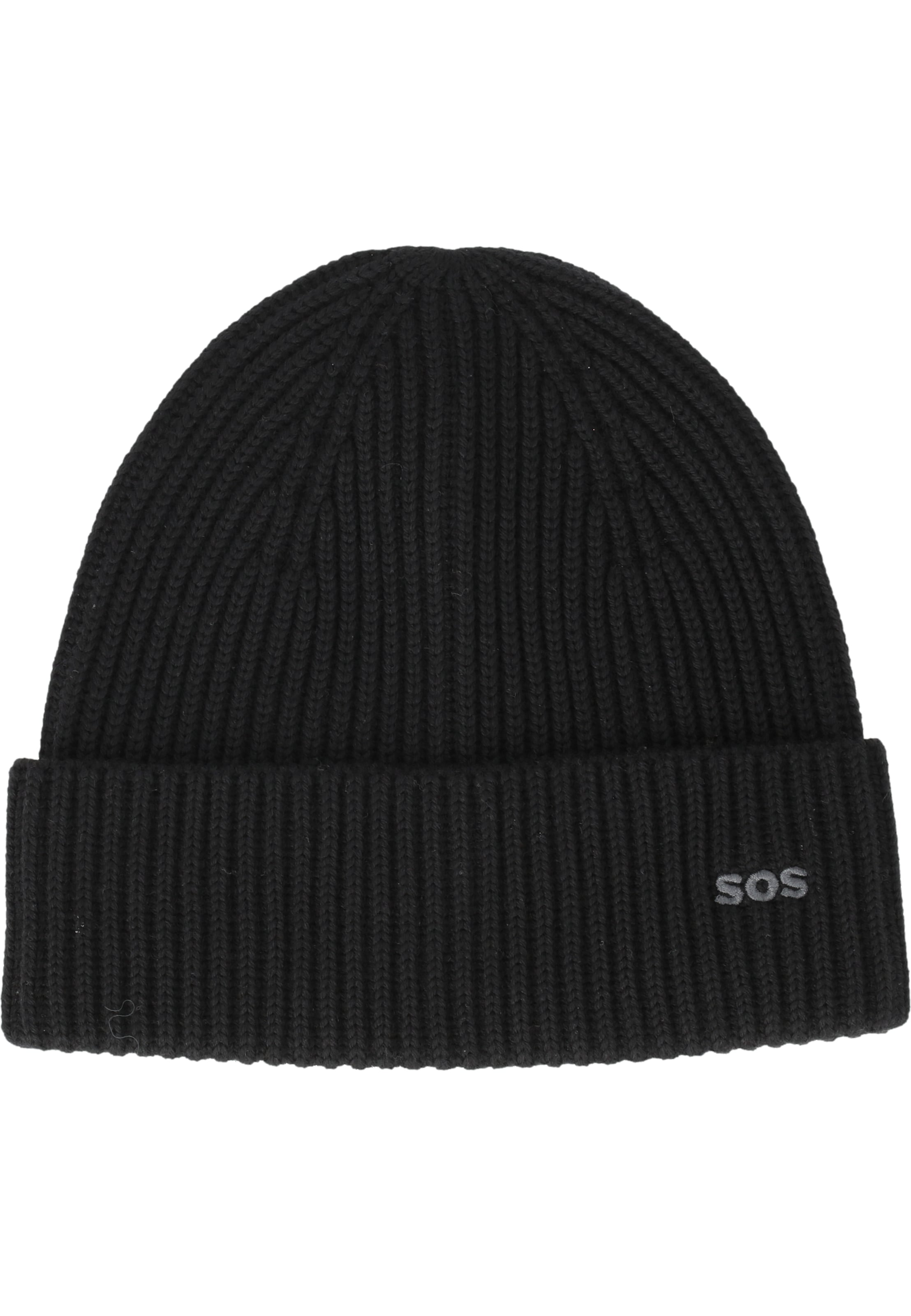 SOS Sports beanie 'Girdwood' in Black: front