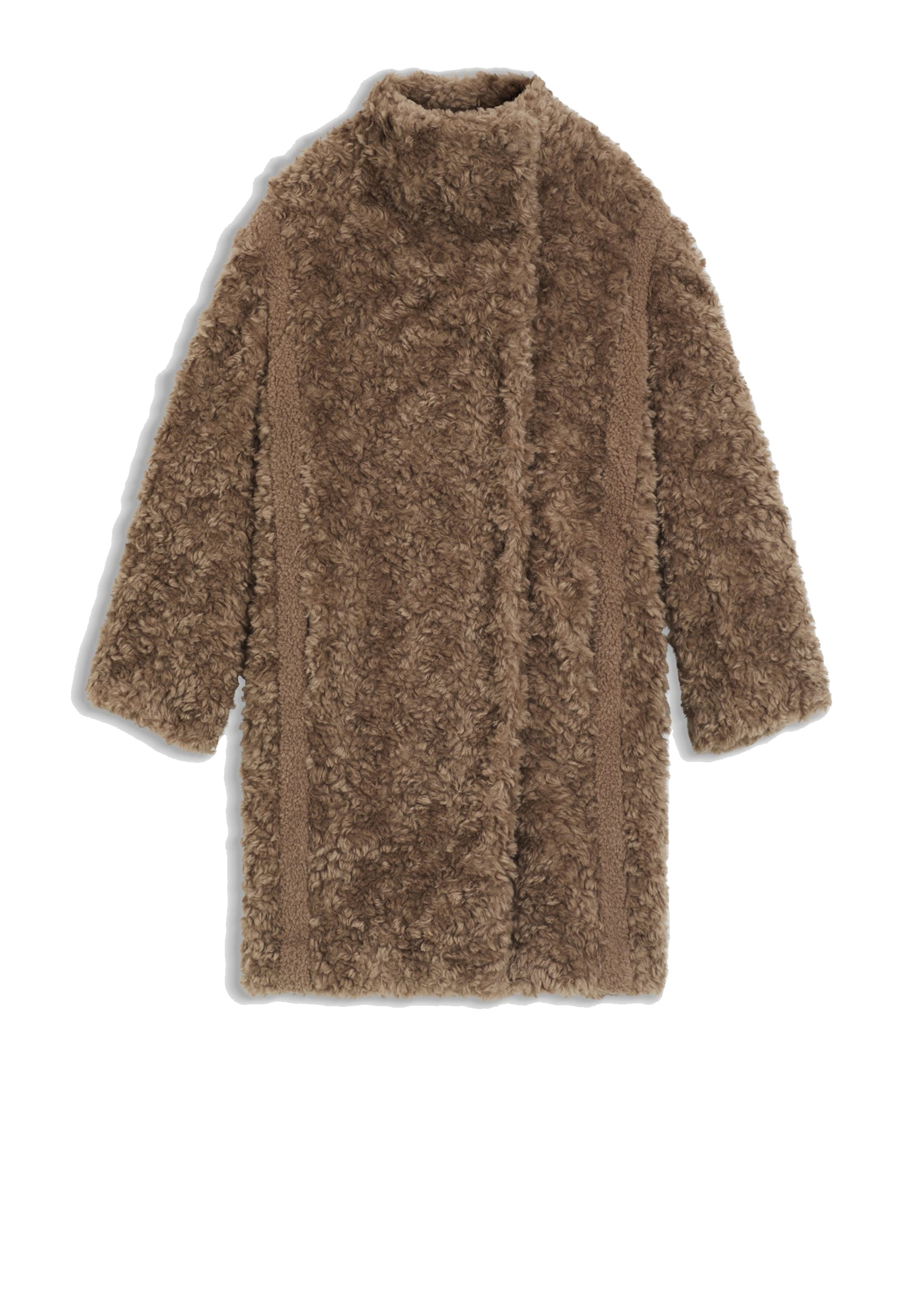 BOSS Płaszcz zimowy w kolorze brązowy: przód