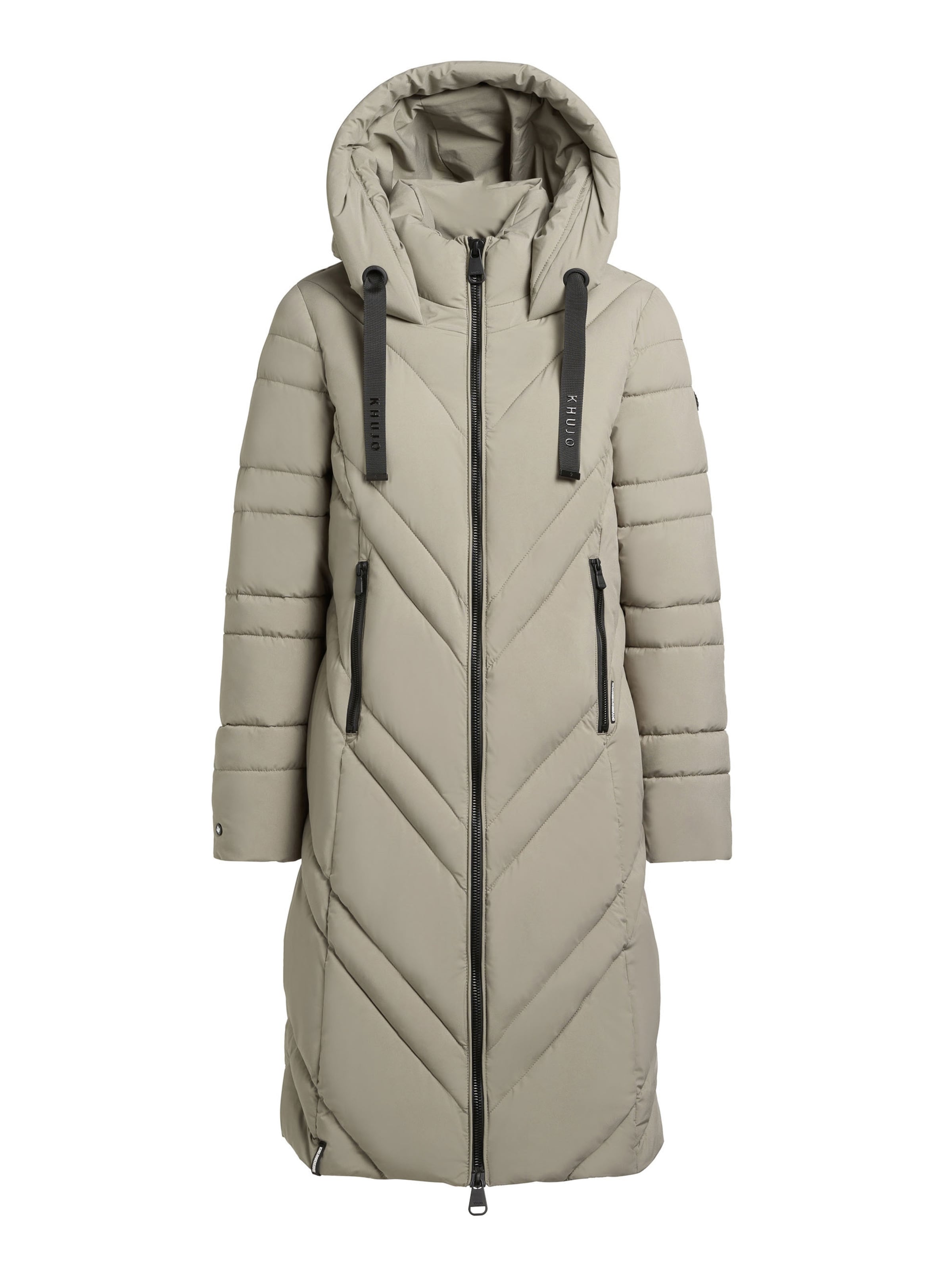 khujo Wintermantel 'Bibb' in greige, Produktansicht