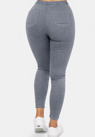 Elara Skinny Jeansy w kolorze szary