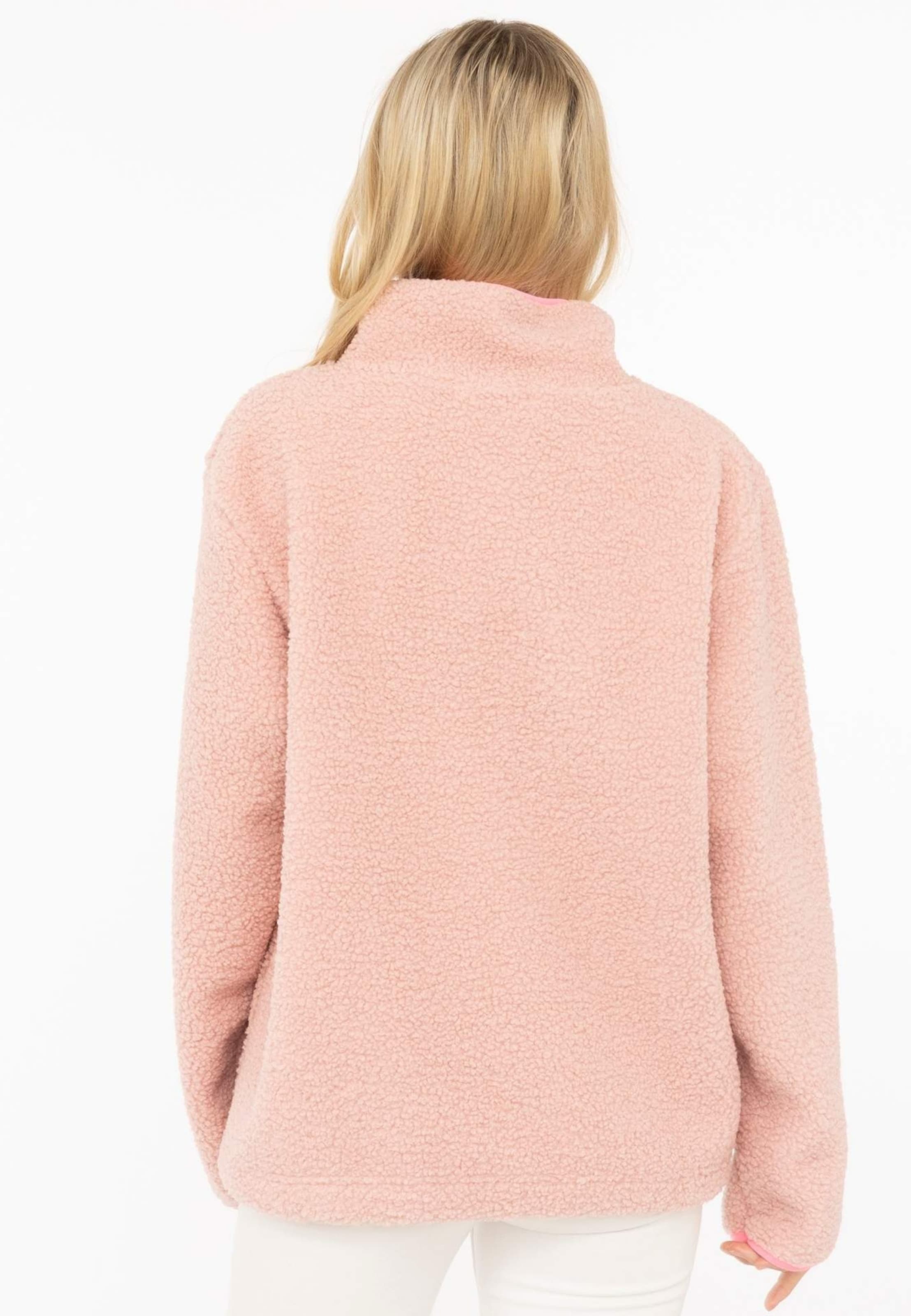 Zwillingsherz Sweatshirt in Red: back