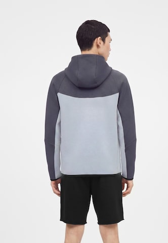Giacca di felpa 'Tech Fleece' di Nike Sportswear in grigio