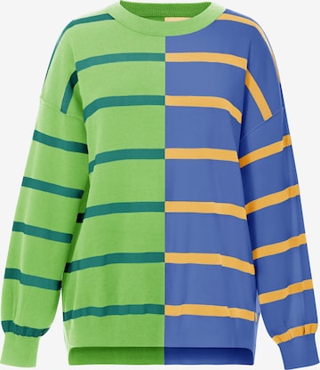 Imily Bela - Sudadera en azul: frente