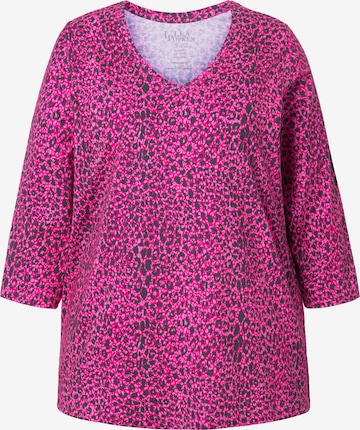 Ulla Popken Shirt in Pink: Vorderseite