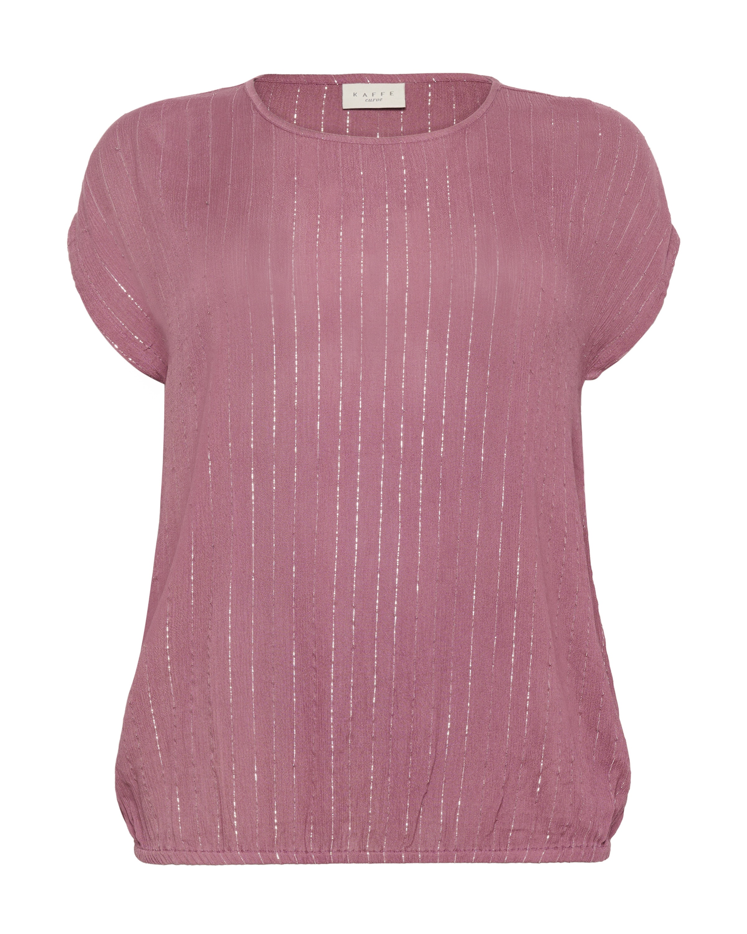 KAFFE CURVE Halenka 'KCLio' – pink: přední strana