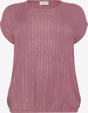 KAFFE CURVE - Blusa 'KCLio' en rosa: frente