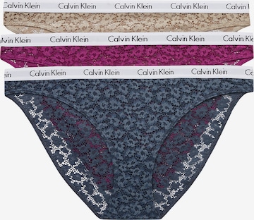 Calvin Klein Underwear Слип в бежово: отпред