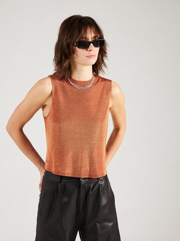 Tops en tricot 'NOARA' DRYKORN en marron