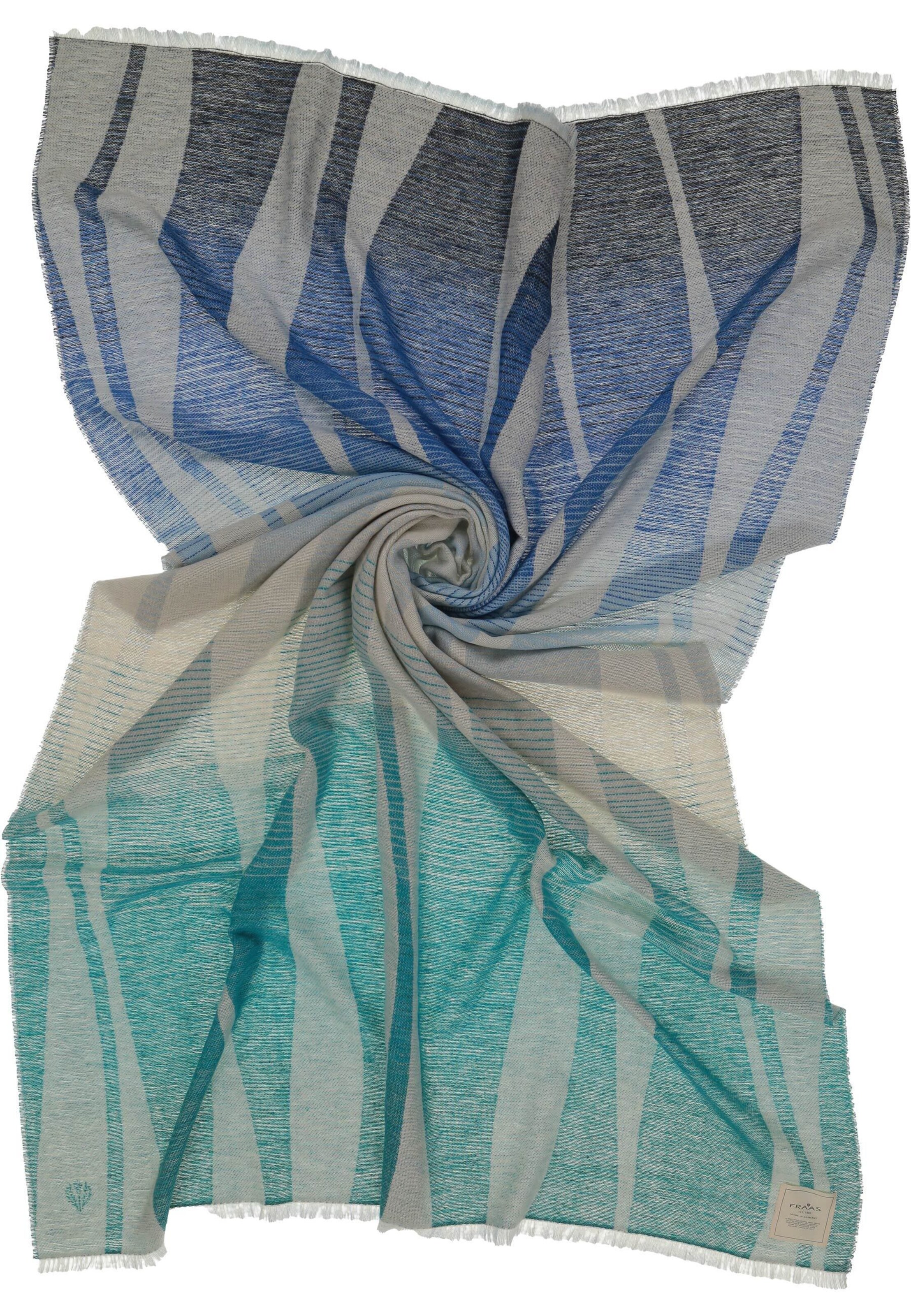 FRAAS Blankets in Blue: front