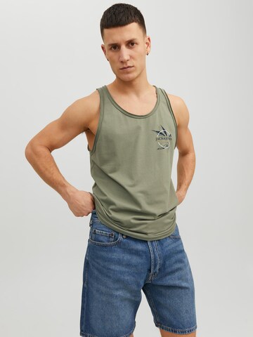 JACK & JONES Bluser & t-shirts 'Crayo' i grøn: forside