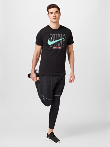 NIKE Funktsionaalne särk, värv must