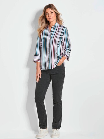 Goldner Bluse in Mischfarben