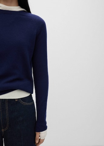 MANGO Pullover 'Serrano' in Blau