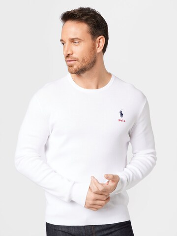 Polo Ralph Lauren Sweater in White: front