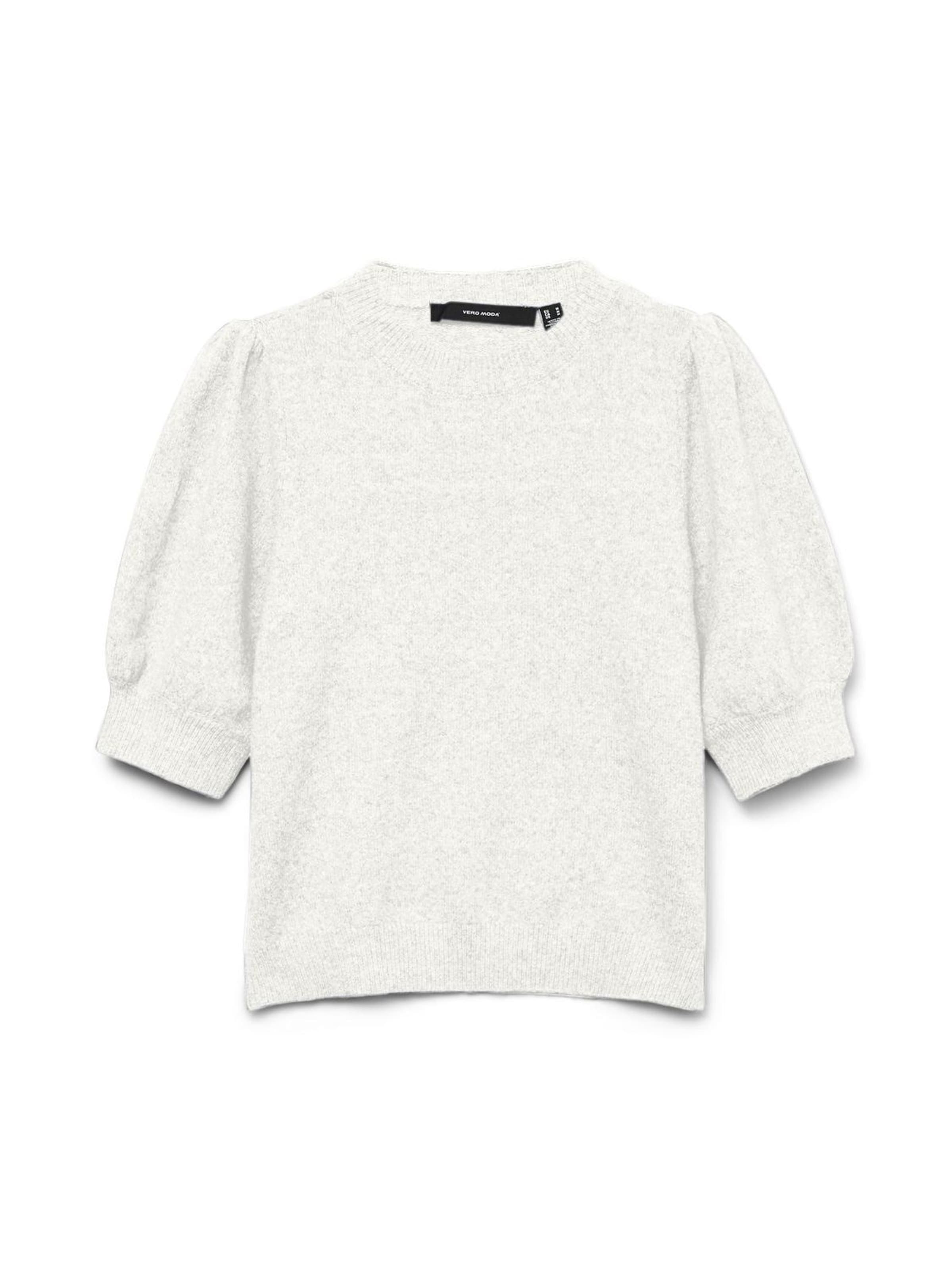 Pull-over 'VMDoffy' VERO MODA en blanc : devant