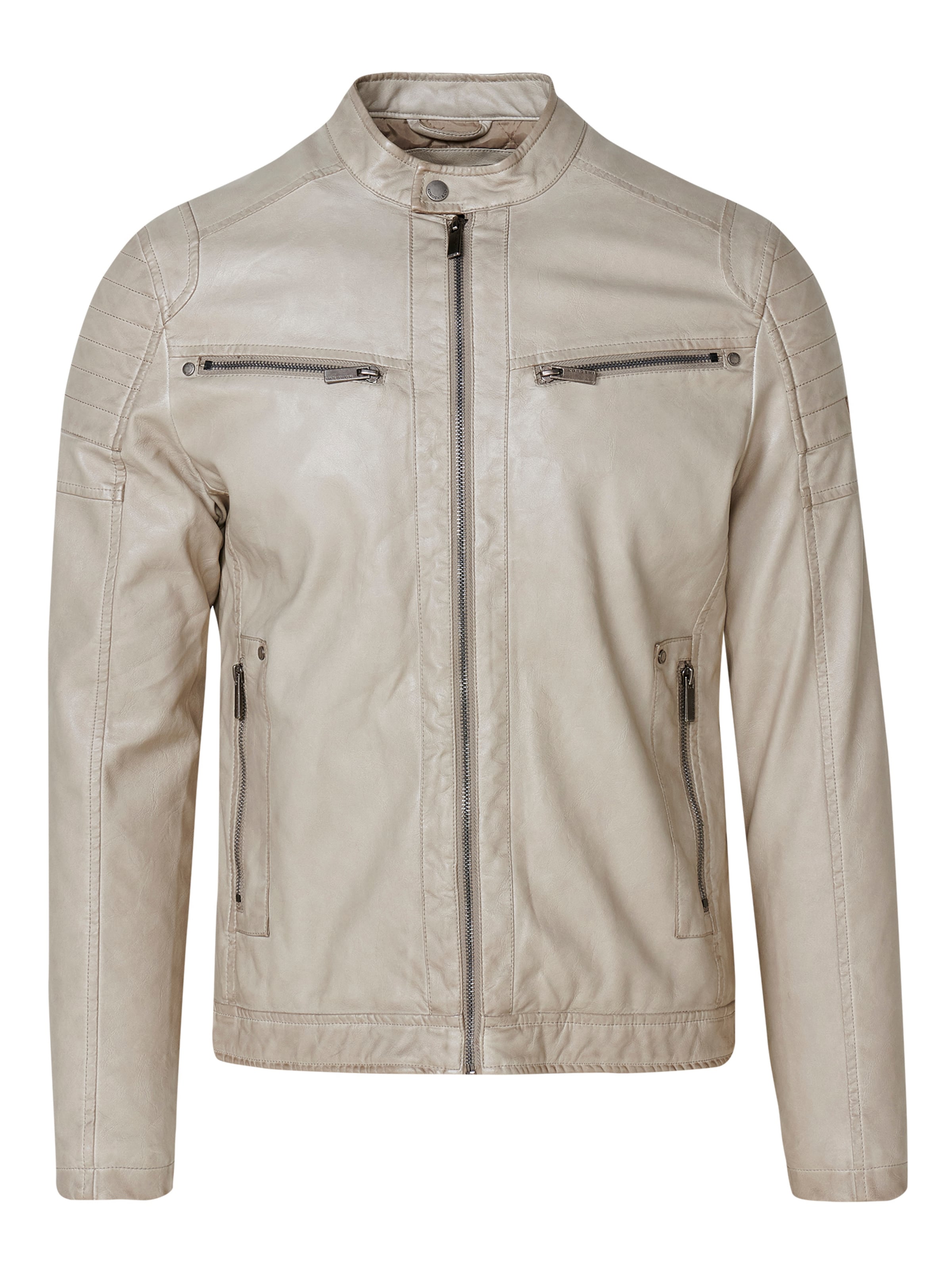 Veste mi-saison KOROSHI en beige : devant