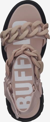 BUFFALO Strap Sandals 'Rude Chain' in Pink
