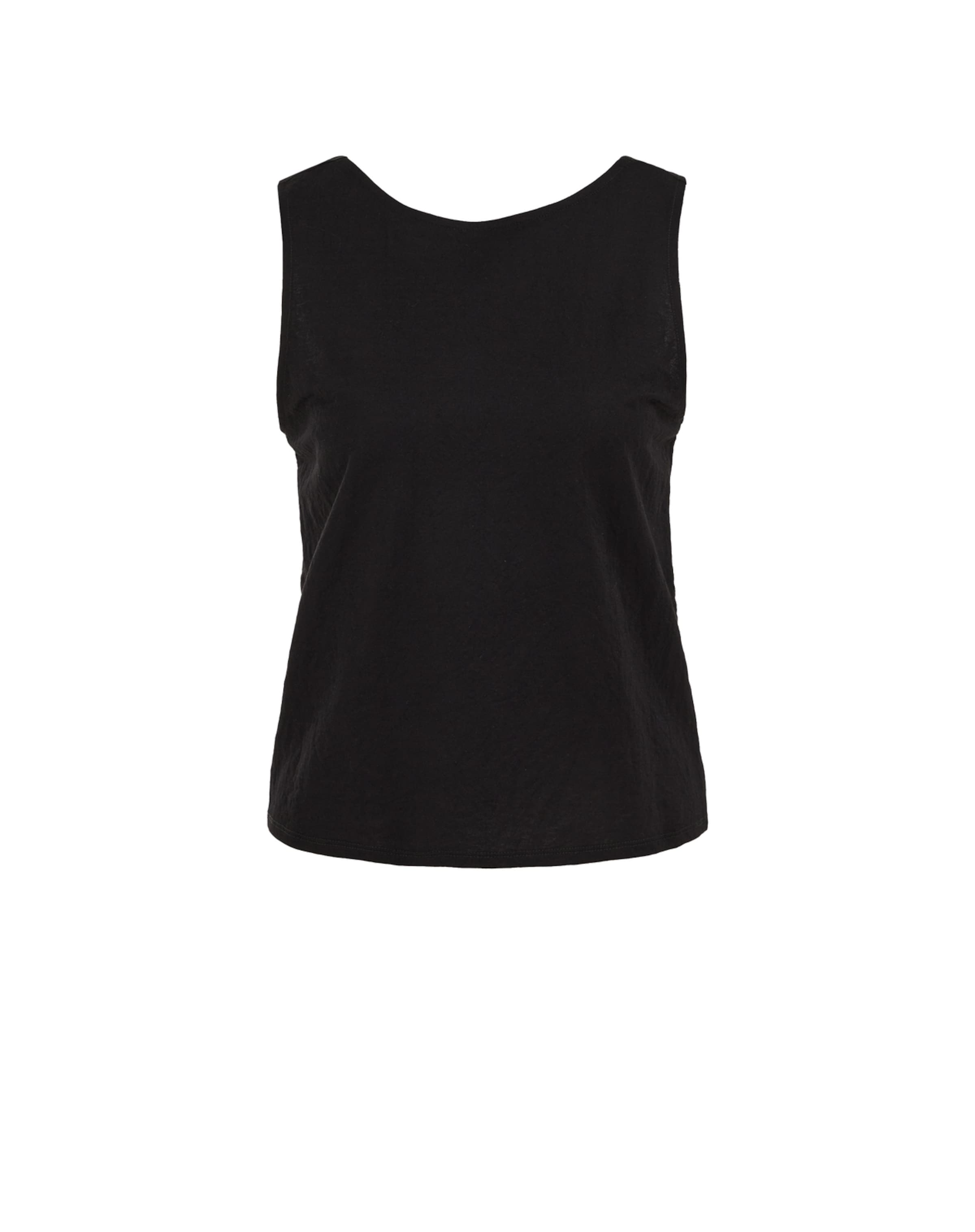 WE Fashion Top in Zwart: voorkant