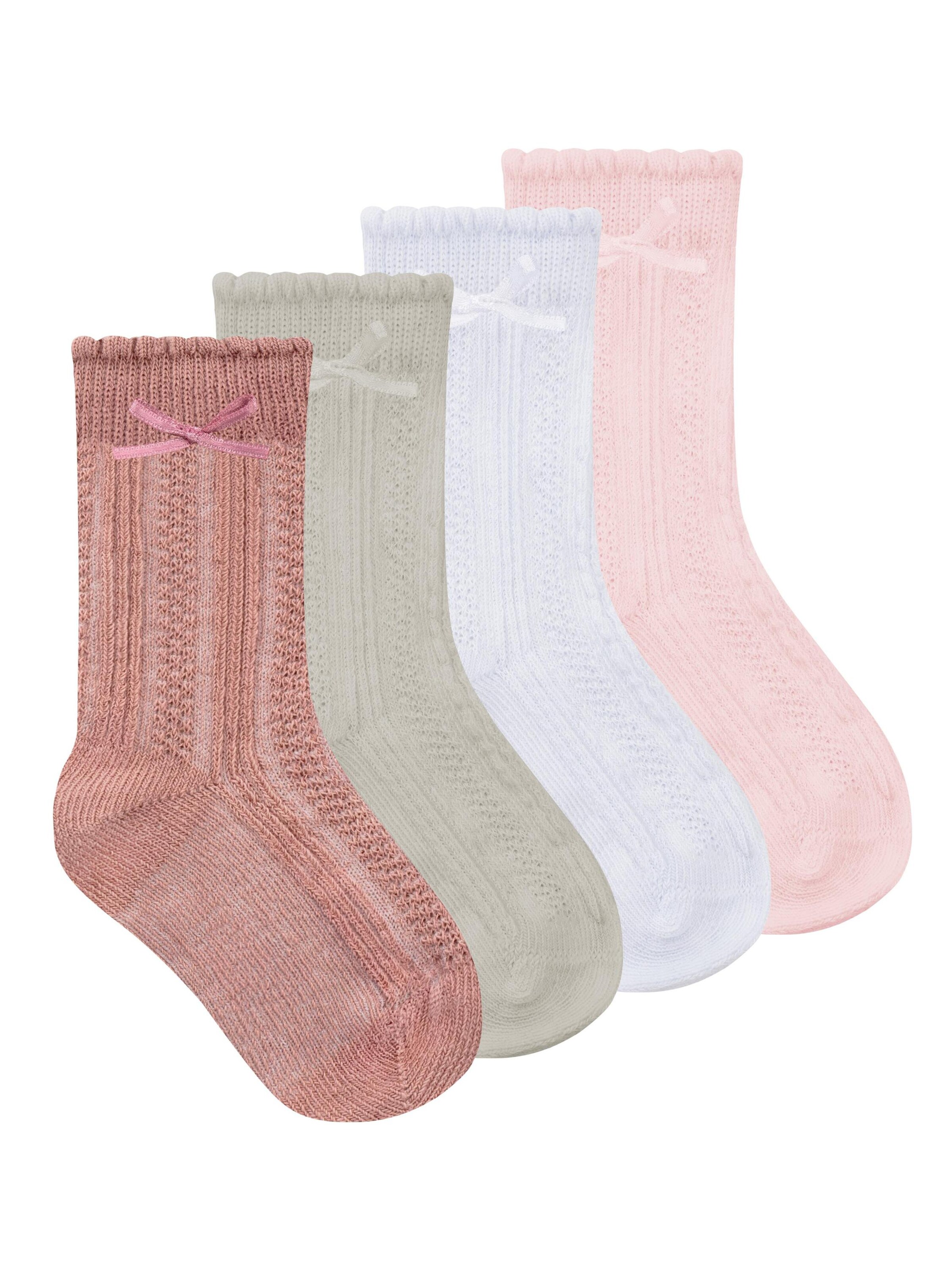 Chaussettes normani en beige : devant