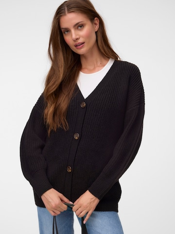 VERO MODA Kardigán 'VMLEA' - Čierna: predná strana