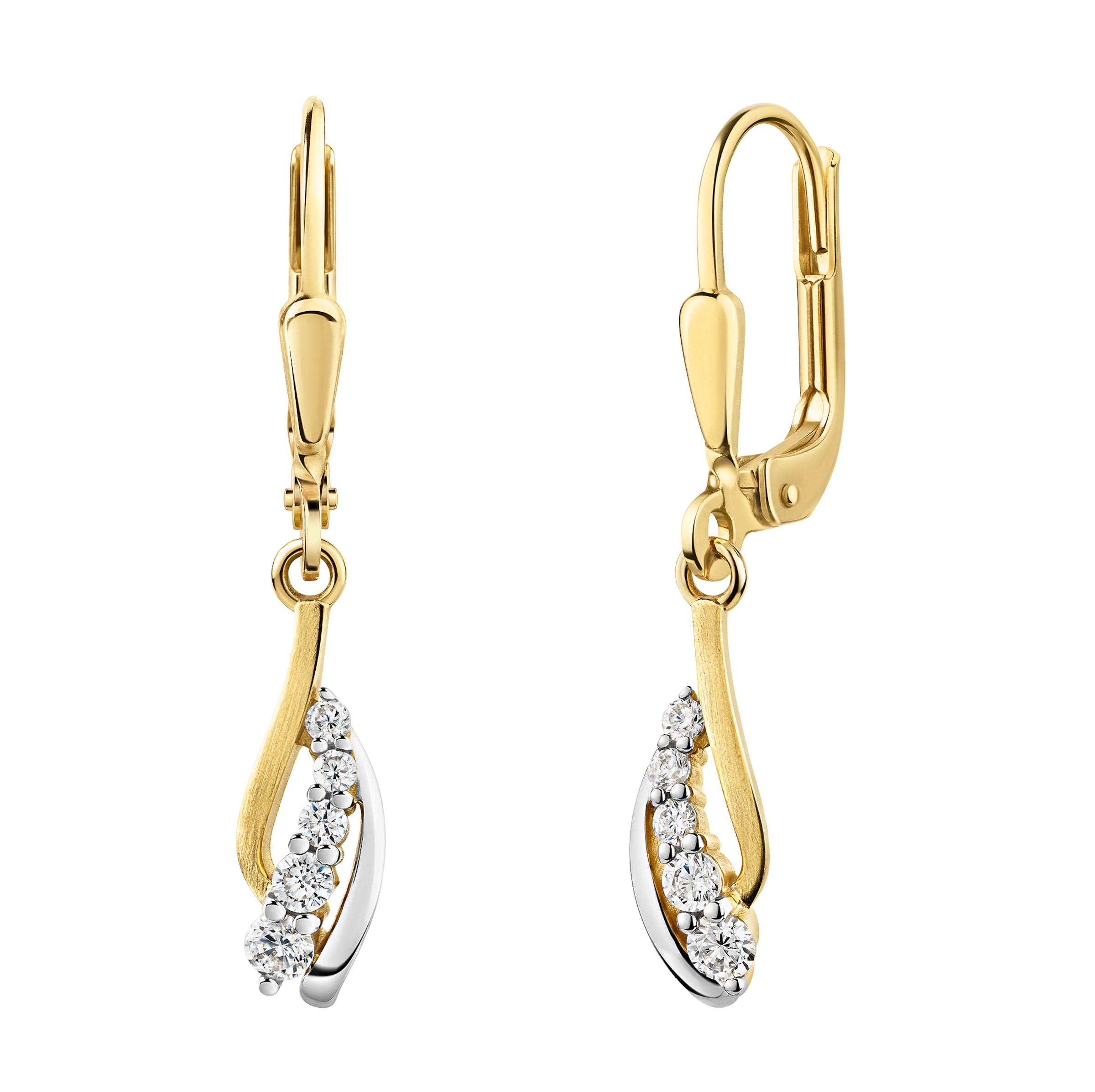 FIRETTI Earrings in Gold: front
