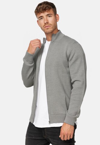 INDICODE JEANS Pullover 'Marco' in Grau