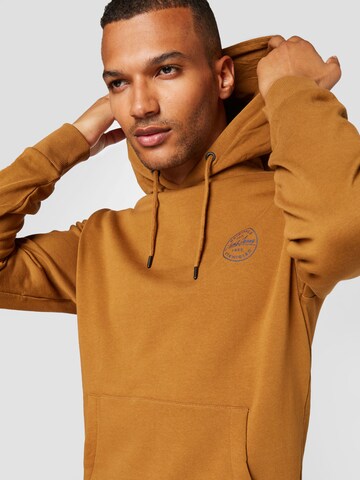 JACK & JONES Sweatshirt 'SHARK' in Bruin