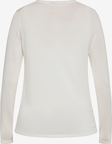 Pull-over Usha en blanc