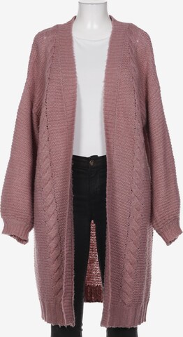LASCANA Sweater & Cardigan in XXL in Pink: front