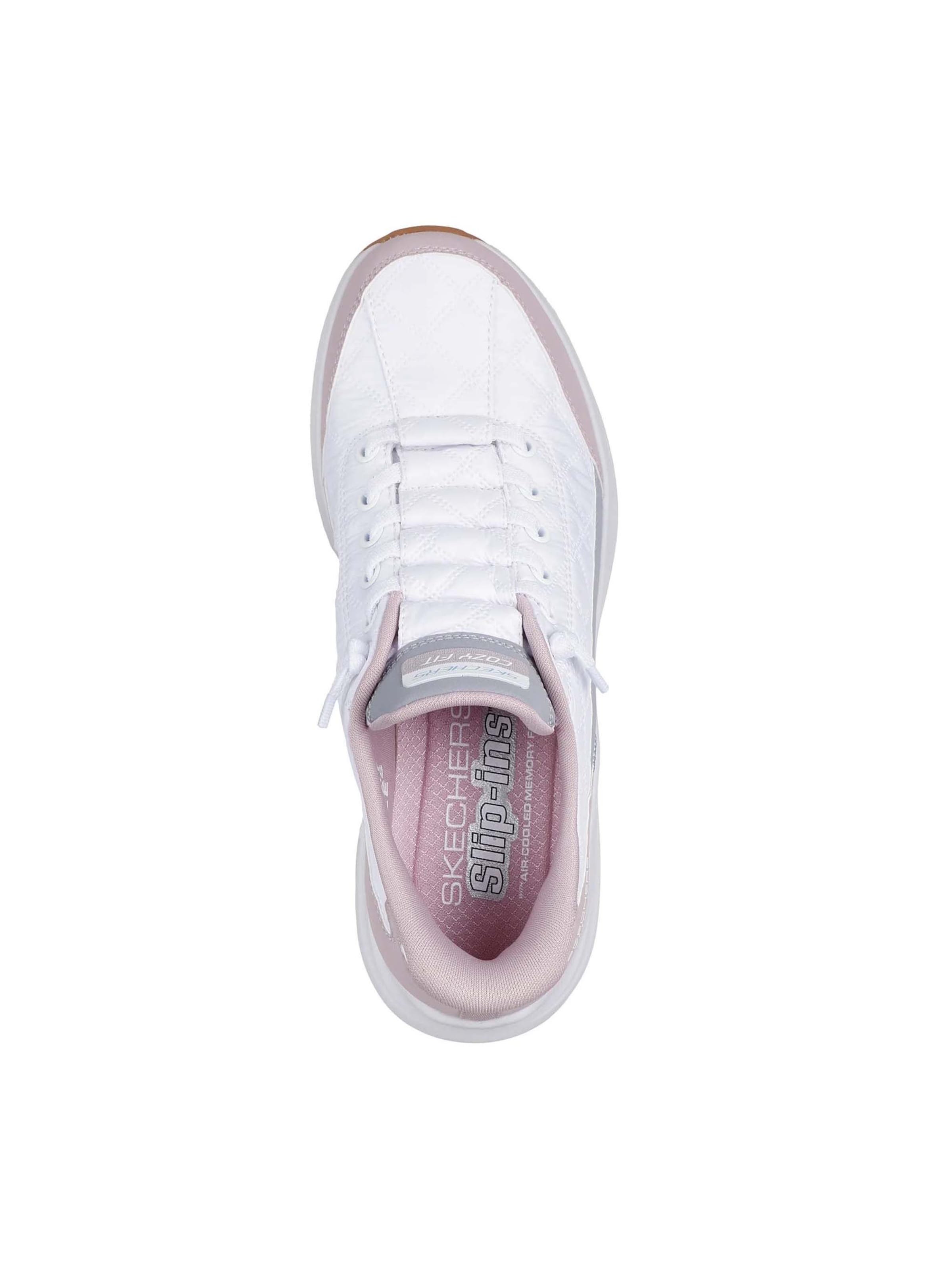 Baskets basses SKECHERS en blanc
