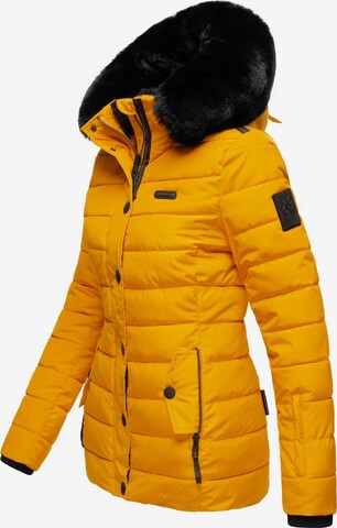 NAVAHOO Winter Jacket 'Milianaa' in Yellow