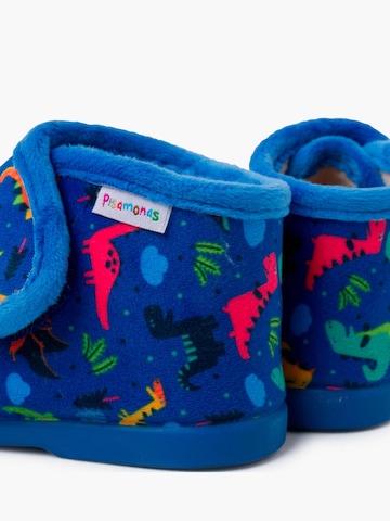 Pantoufle Pisamonas en bleu