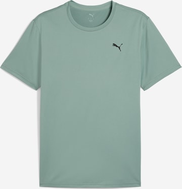 PUMA Функциональная футболка 'TAD ESSENTIALS' в Зеленый: спереди