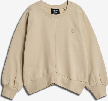 SOMETIME SOON Sweatshirt in Beige: predná strana