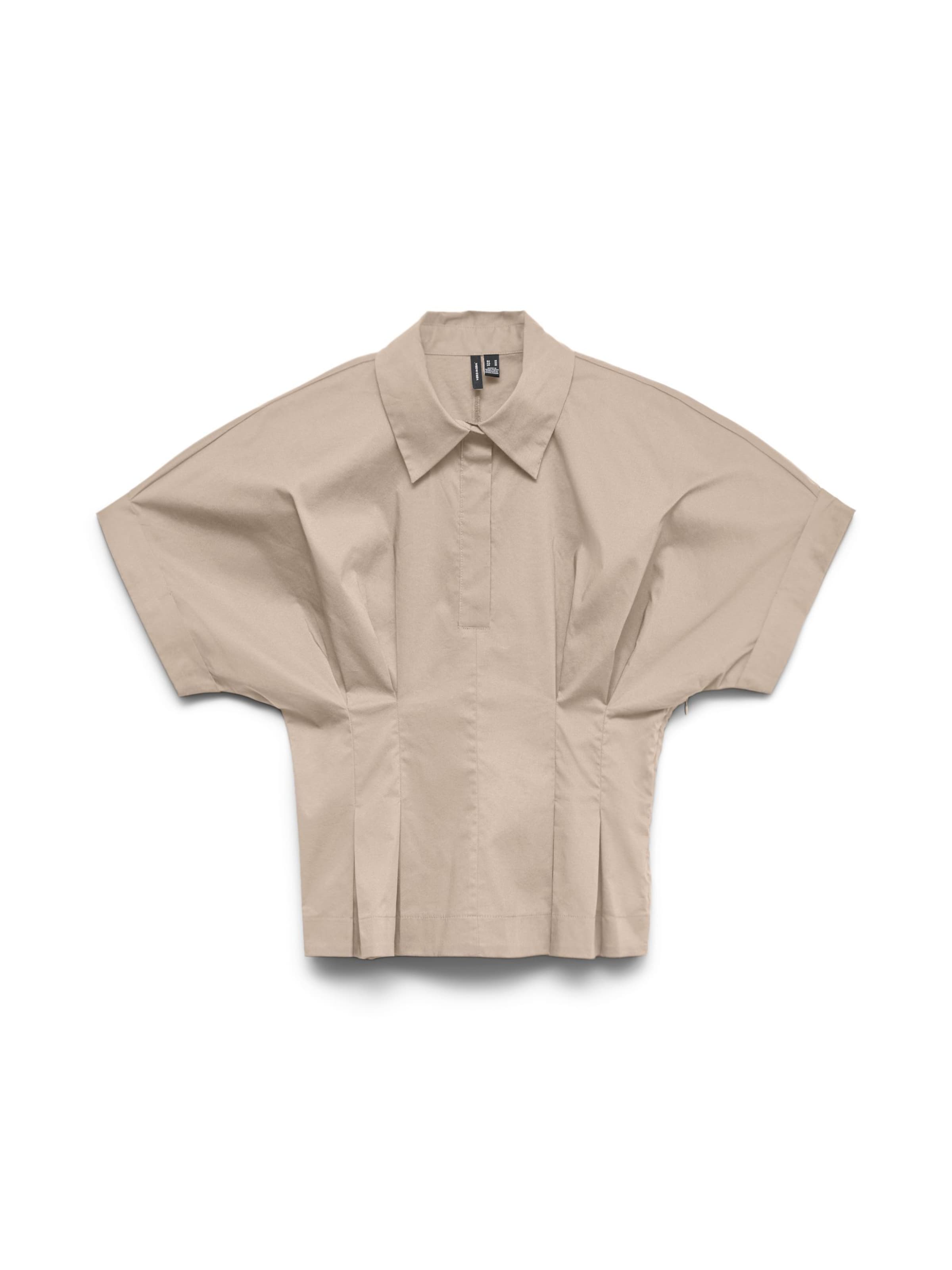 VERO MODA Top in Beige: Vorderseite