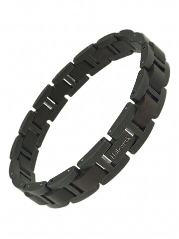 Holzwerk - Pulsera 'BALZSEE' en gris: frente