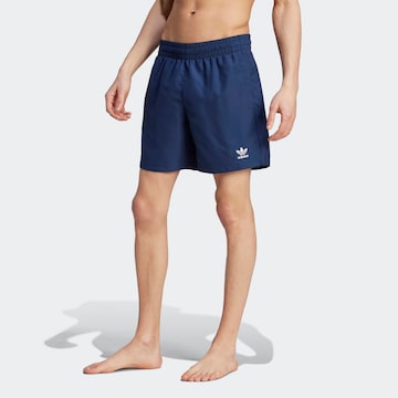 Maillot de bain de sport 'Adicolor Essentials Solid' ADIDAS ORIGINALS en bleu : devant