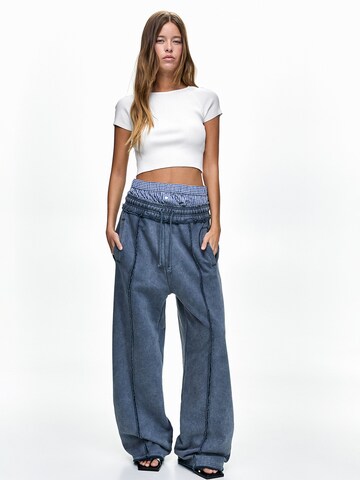 Pull&Bear Pulóver - fehér